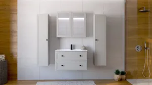 HALMAR Závěsná skříňka pod umyvadlo Toreto 2S 80 cm kašmírová