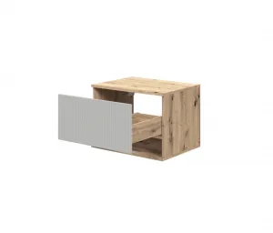 HALMAR Závěsná skříňka pod umyvadlo Aviola 1S 60 cm dub artisan/kašmír