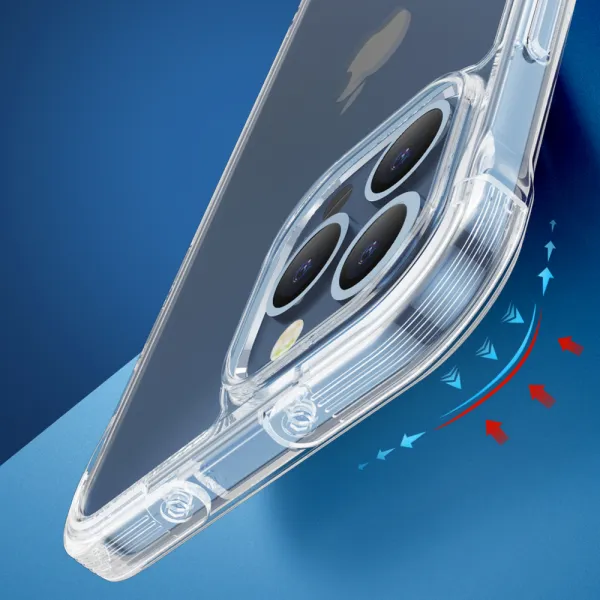 Joyroom Defender kryt na iPhone 13 Pro, priesvitný (JR-BP955)