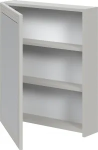 HALMAR Závěsná koupelnová skříňka se zrcadlem Toreto 60 cm kašmírová