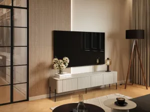 HALMAR TV stolek Vera 190 cm kašmírový