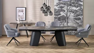 Otočné jedálenské kreslo K570 Halmar
