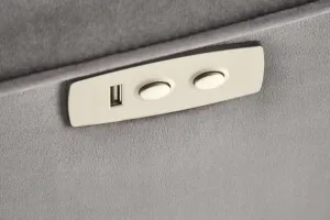 Elektrické polohovacie kreslo s USB SEMIR 2 Halmar