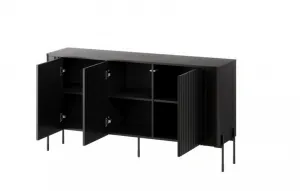HALMAR Komoda Vera 150 cm černá
