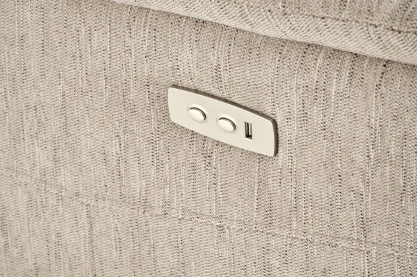 Elektrické polohovacie kreslo s USB JAMAL Halmar