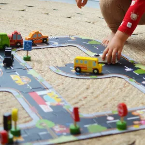 Tooky Toy Puzzle cesta Mesto