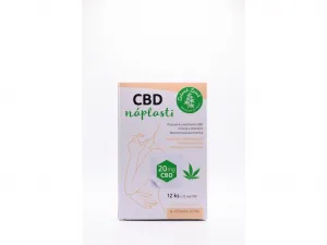 CBD náplasti - 30 kusov - Zelená Země