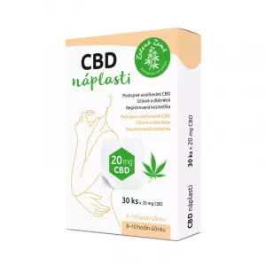 CBD náplasti - 30 kusov - Zelená Země