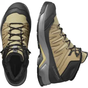 Pánske členkové zimné topánky SALOMON X-Adventure Coldrush WP M kelp black pewter