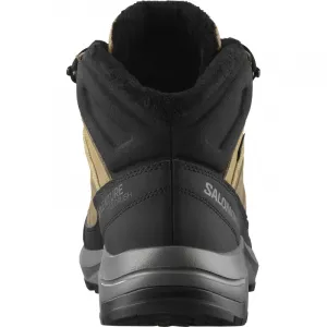 Pánske členkové zimné topánky SALOMON X-Adventure Coldrush WP M kelp black pewter
