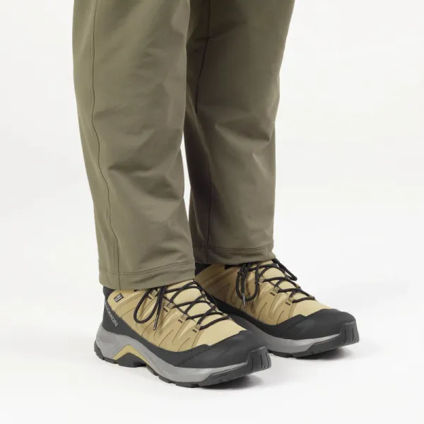 Pánske členkové zimné topánky SALOMON X-Adventure Coldrush WP M kelp black pewter