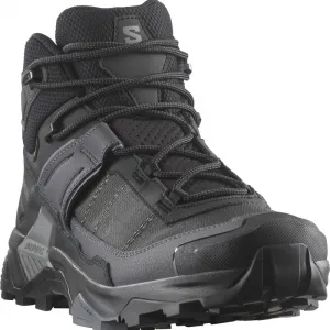 Pánska členková turistická obuv SALOMON X Ultra 5 Mid GTX M black asphalt castlerock