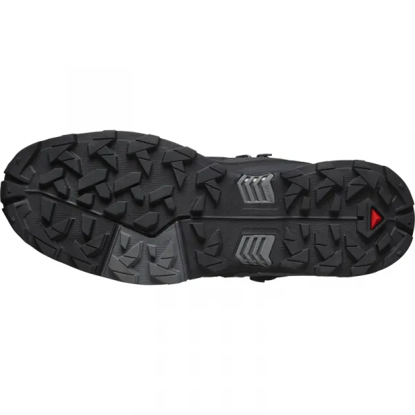 Pánska členková turistická obuv SALOMON X Ultra 5 Mid GTX M black asphalt castlerock