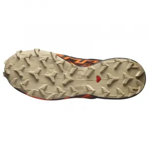 Pánska bežecká trailová obuv SALOMON Speedcross 6 GTX M black shocking orange white