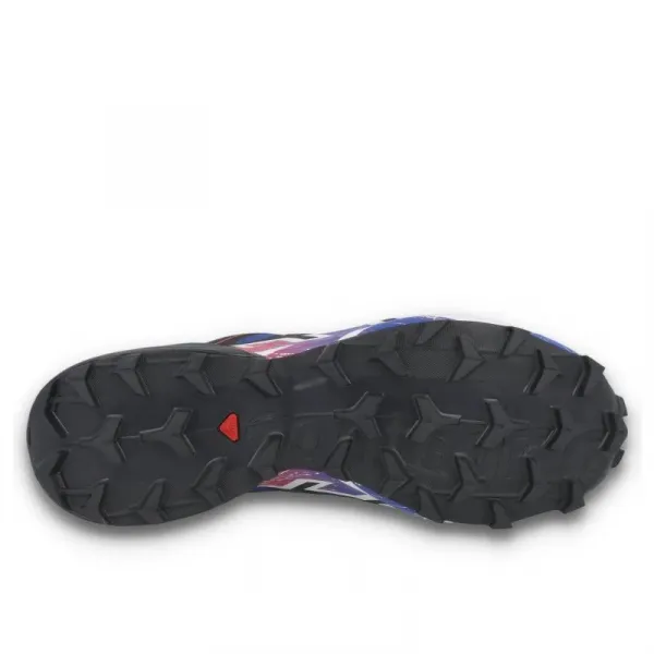 Pánska bežecká trailová obuv SALOMON Speedcross 6 GTX Equipe M surf web fiery red white