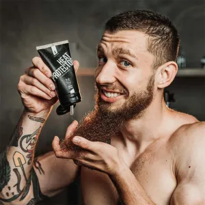 Angry Beards Heat Protector Johnny Storm krém na bradu Heat Protector 75 ml