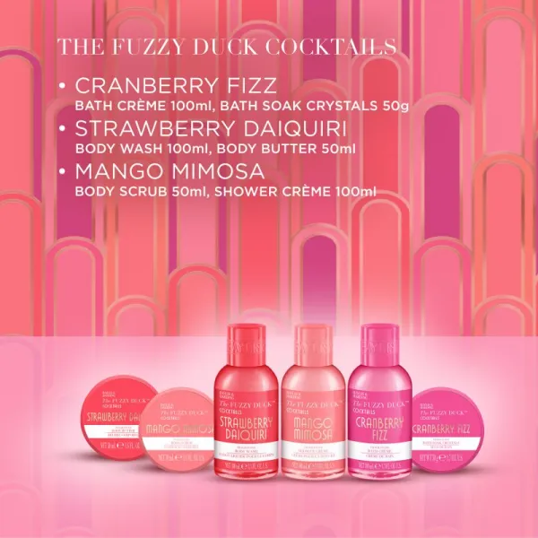Baylis & Harding The Fuzzy Duck Cotswold Cocktails darčeková sada do kúpeľa
