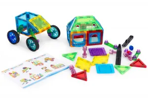 MULTISTORE Magnetická stavebnice 48 ks MULTI vícebarevná