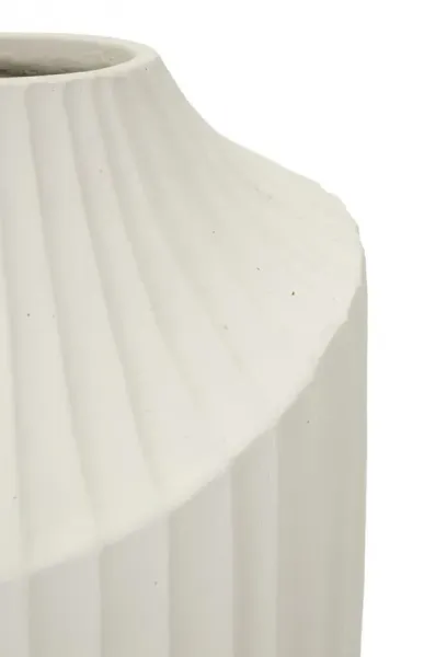 Mauro Ferretti Váza Ice Jar 38 cm krémová