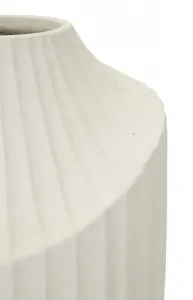 Mauro Ferretti Váza Ice Jar 38 cm krémová