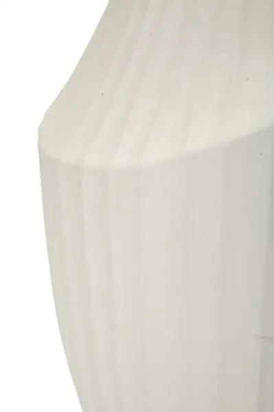 Mauro Ferretti Váza Ice Jar 38 cm krémová