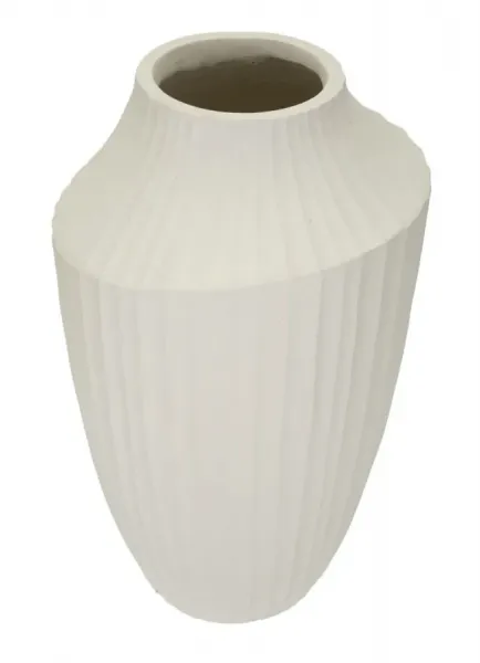 Mauro Ferretti Váza Ice Pot 50,5 cm krémová