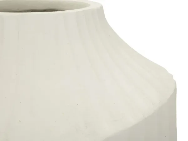Mauro Ferretti Váza Ice Pot 50,5 cm krémová