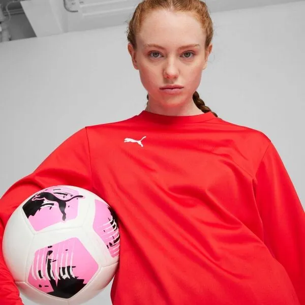 Puma TEAMGOAL TRAINING SWEAT W Dámska športová mikina, červená, veľkosť