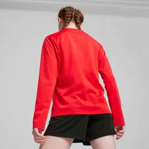 Puma TEAMGOAL TRAINING SWEAT W Dámska športová mikina, červená, veľkosť