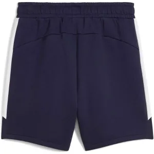 Puma TEAMEVOSTRIPE SHORTS W Dámske tréningové šortky, tmavo modrá, veľkosť