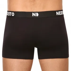 5PACK pánske boxerky Nedeto čierne (5NBC1) L, trenky