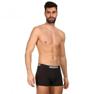 5PACK pánske boxerky Nedeto čierne (5NBC1) L, trenky