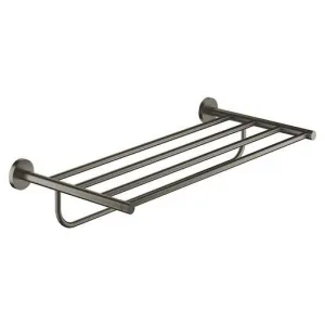 Grohe Essentials držiak uterákov kartáčovaný hard graphite G40800AL1
