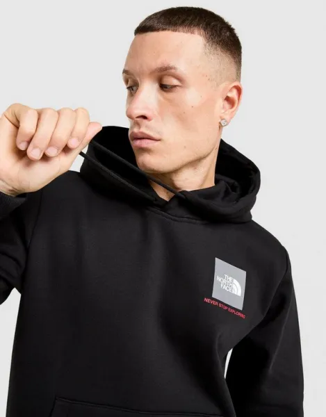 The North Face Mikina S Kapucňou Fine Box Hd Blk