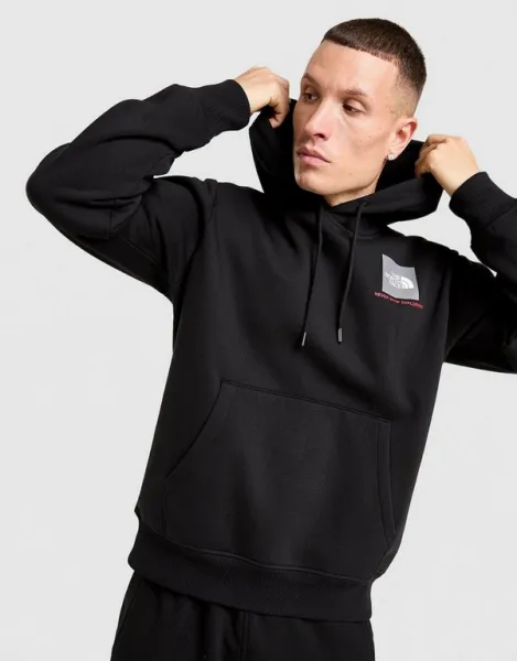 The North Face Mikina S Kapucňou Fine Box Hd Blk