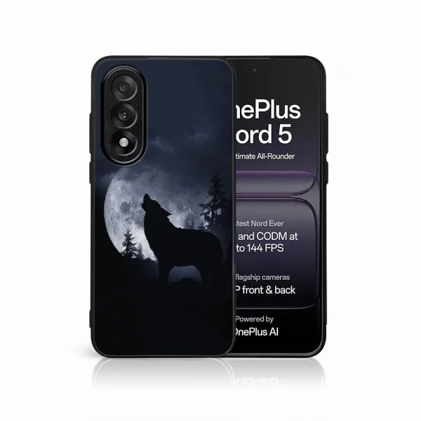 MY ART Ochranný kryt pre OnePlus Nord 5 5G WOLF (247)