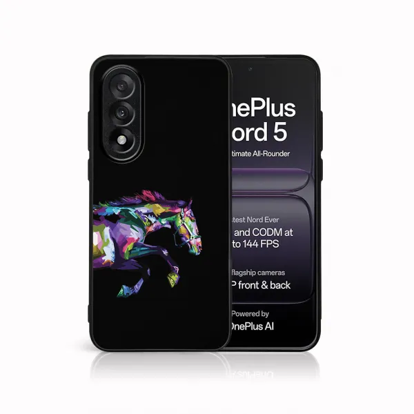 MY ART Ochranný kryt pre OnePlus Nord 5 5G HORSE (249)