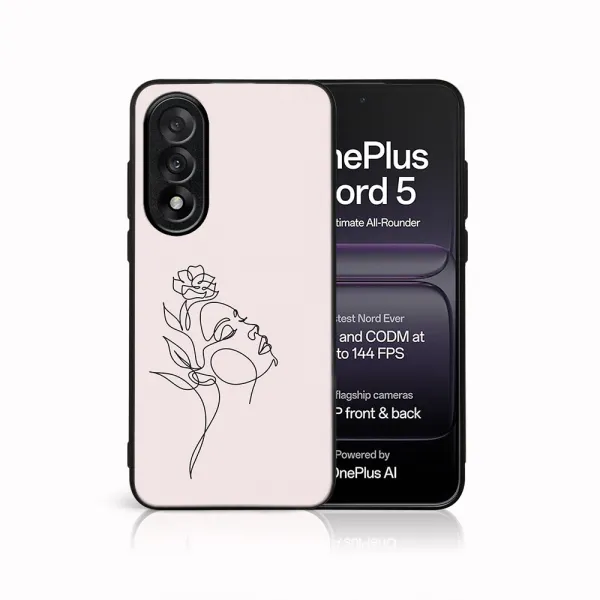 MY ART Ochranný kryt pre OnePlus Nord 5 5G ROSE GIRL (198)