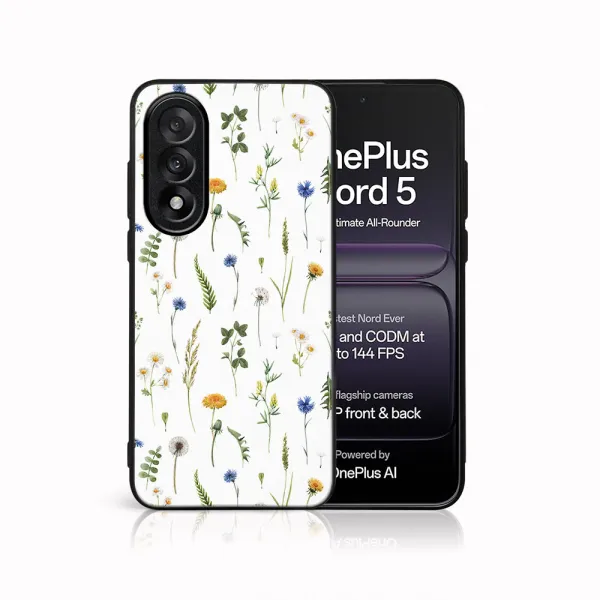 MY ART Ochranný kryt pre OnePlus Nord 5 5G WILDFLOWER (153)