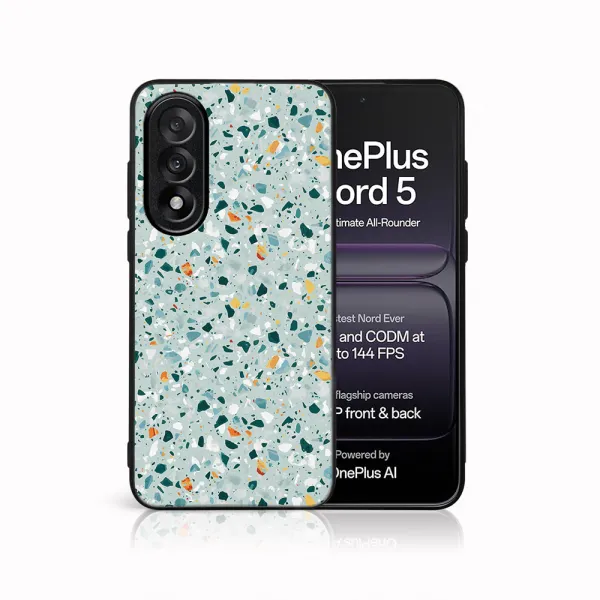 MY ART Ochranný kryt pre OnePlus Nord 5 5G BLUE TERRAZZO (164)