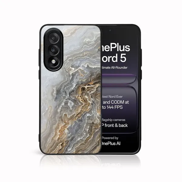 MY ART Ochranný kryt pre OnePlus Nord 5 5G BEIGE (151)