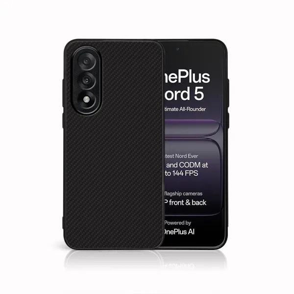 MY ART Ochranný kryt pre OnePlus Nord 5 5G CARBON (231)