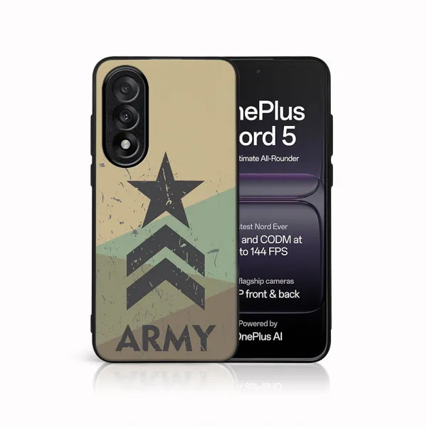MY ART Ochranný kryt pre OnePlus Nord 5 5G ARMY (236)