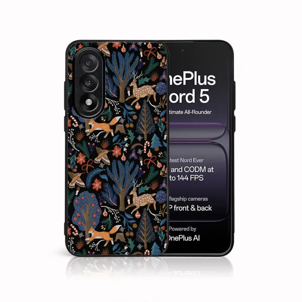 MY ART Kryt s vianočným dizajnom OnePlus Nord 5 5G WINTER (071)