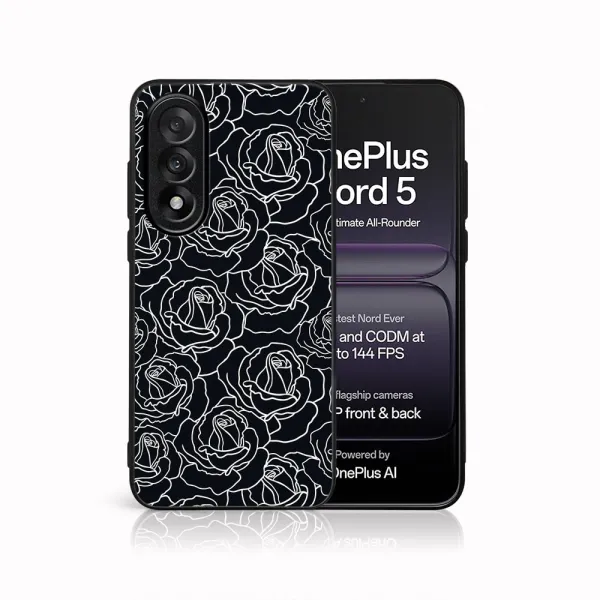 MY ART Ochranný kryt pre OnePlus Nord 5 5G ROSES (172)