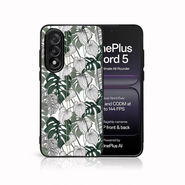 MY ART Ochranný kryt pre OnePlus Nord 5 5G LEAF (175)