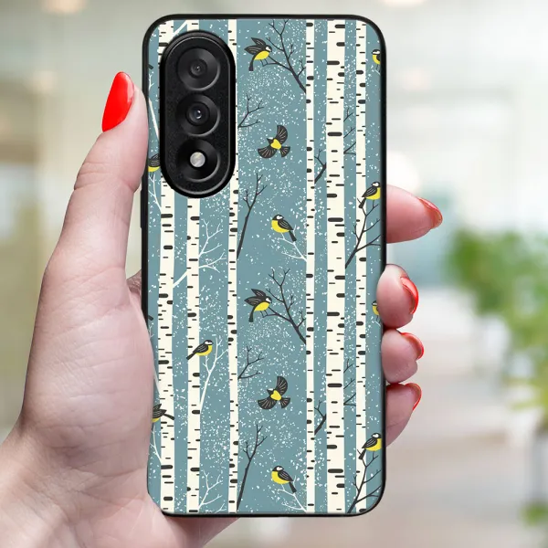MY ART Kryt s vianočným dizajnom OnePlus Nord 5 5G BIRCH (072)