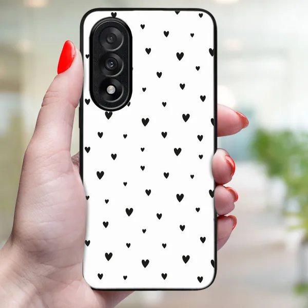 MY ART Ochranný kryt pre OnePlus Nord 5 5G BLACK HEARTS (167)