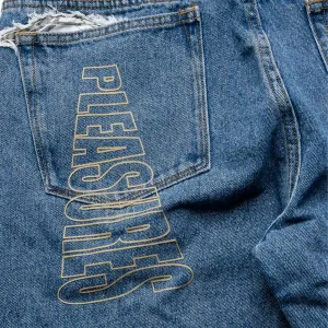 Pleasures Believe 5 Pocket Pants "Denim Indigo" (P25SP048-INDIGO)