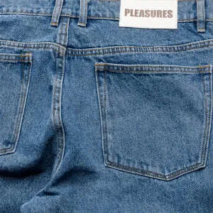 Pleasures Believe 5 Pocket Pants "Denim Indigo" (P25SP048-INDIGO)
